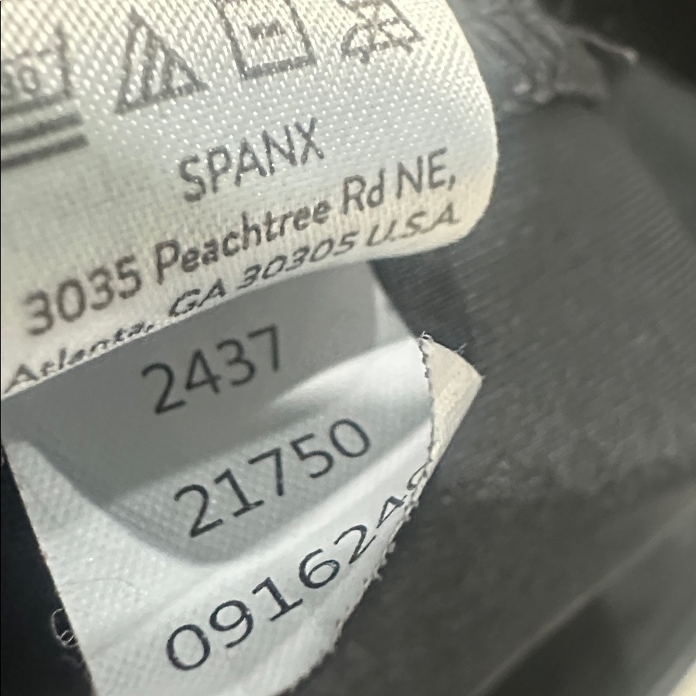 Spanx Faux Leather High Rise Very Black Leggings Size Large - Picture 7 of 8